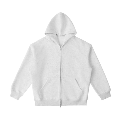NOVAMOTO ZIP UP HOODIE (WHITE OR GRAY)